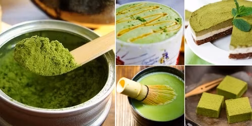 Hochwertiges 100 % reines Bio-Matcha-Grüntee-EU-Matcha-Pulver
