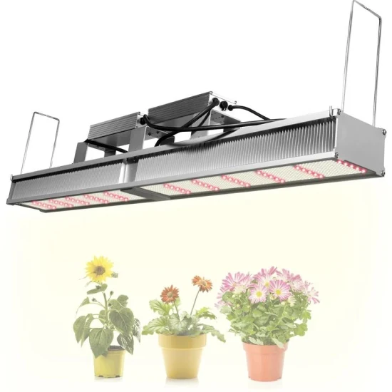 Ilummini 320 W LED-Lichtleiste für den Anbau von Hydrokultur-Zimmerpflanzen im Gewächshaus, Gemüse und Blumen